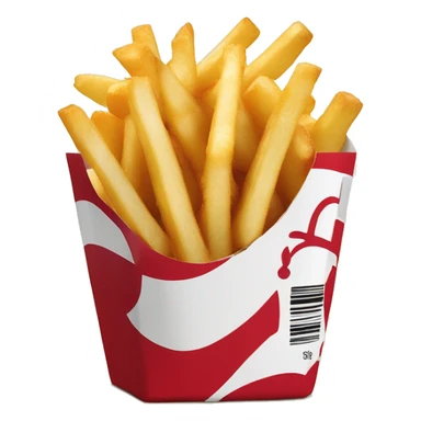 🥹 chick-fil-a fries ￼ sticker