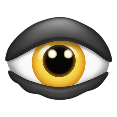 Huevo con mascara sticker