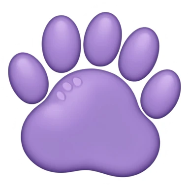 purple-cat-pawprint sticker