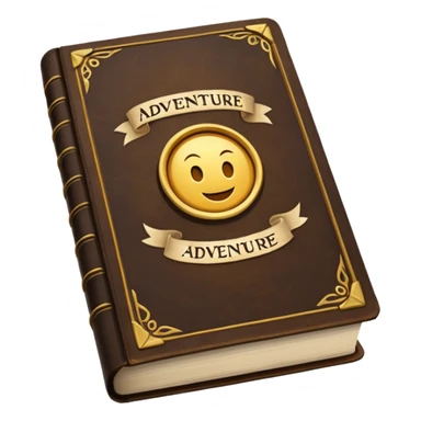 adventure book sticker