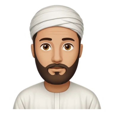 Islamic man sticker