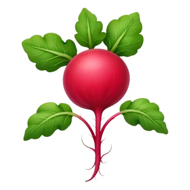 Radish sticker