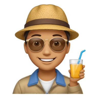 Out of office taking a break sticker