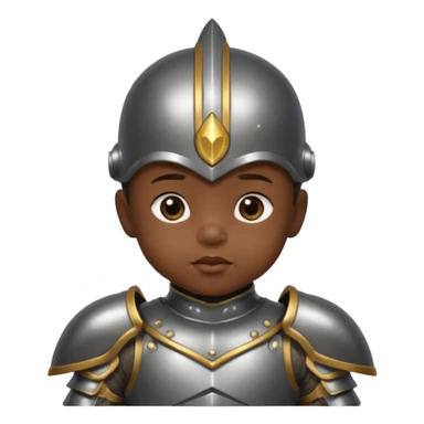 black baby armored sticker