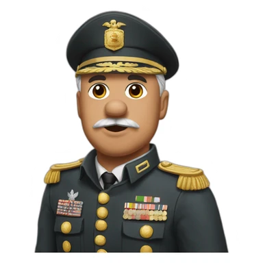 pig Army general sticker