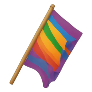 The Lesbian flag sticker
