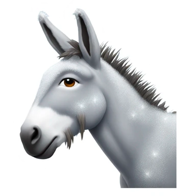 Ice cold donkey sticker