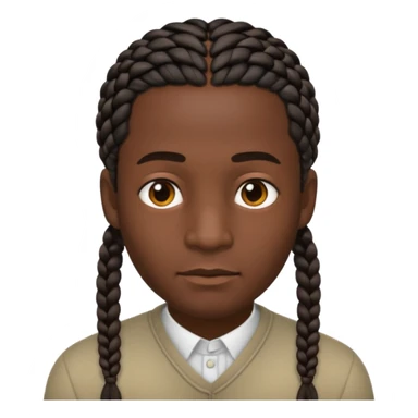 👦🏽 punle trenzas cortas de hombres pero que sea moreno  sticker