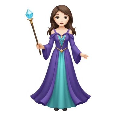  magicienne pour site Web thème magie  sticker