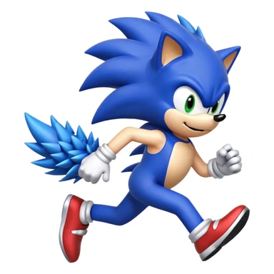 Sonic the hedgehog sticker