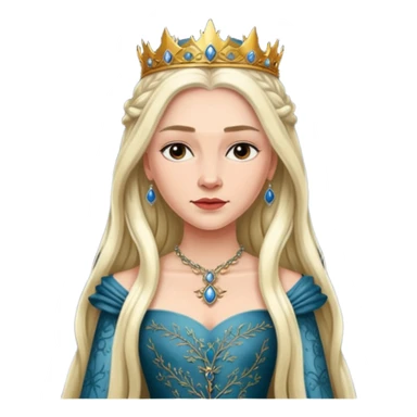 queen in game of throne sticker