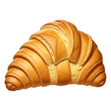 creamy croissant  sticker