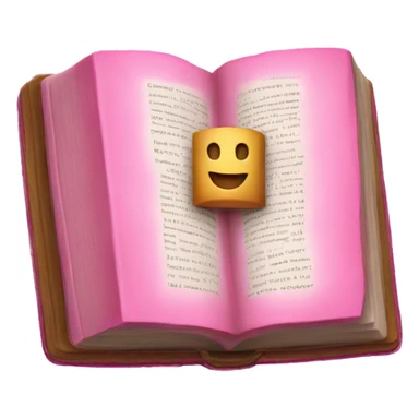 A pink bible  sticker