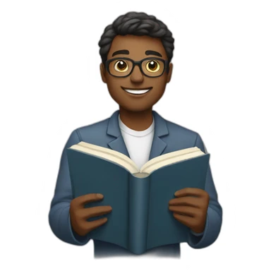 psychologist at the university with a book sticker