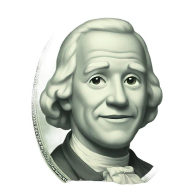 100 dollar bill sticker