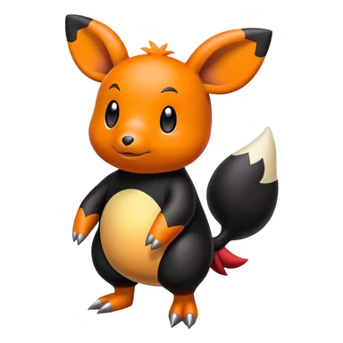 Tepig (full body) sticker