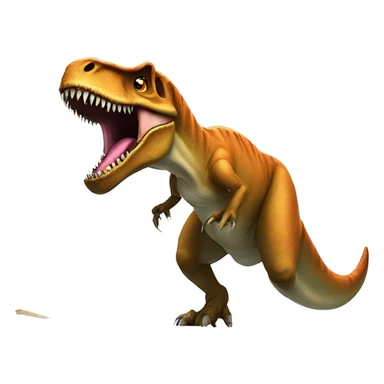 T-rex andar skate sticker