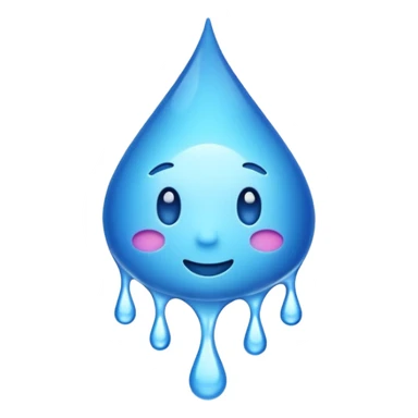 Make the drip an emoji sticker