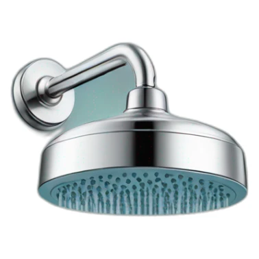 shower head sticker