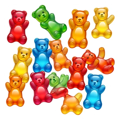 Gummy bears  sticker