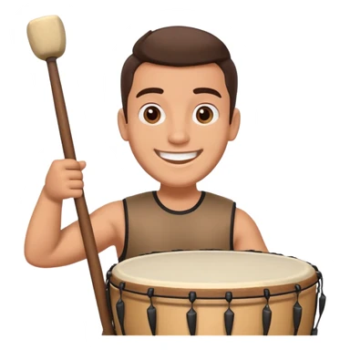 Emoji de manolo el del bombo tipo iPhone  sticker