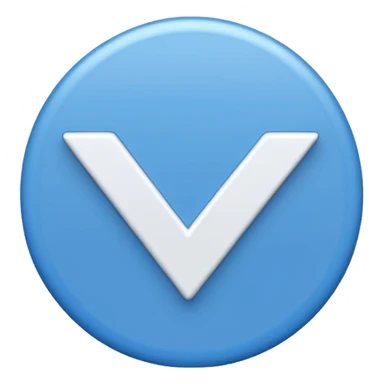 Verificación Azul lines del centro blancas Pero con emoji de verificación  sticker