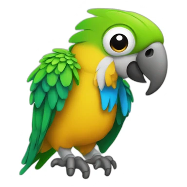 coding-parrot sticker