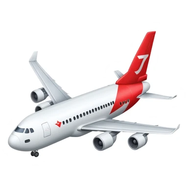 un avions avec une fleche qui traverse avec ecris JJ airlines sticker