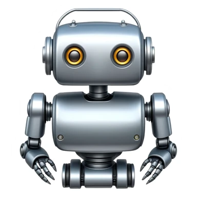 Vogel Duce robot so he sticker