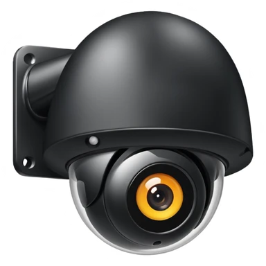 Cctv camera sticker