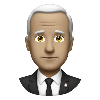 Noir dit merci à macron sticker