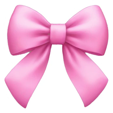 pink bow sticker
