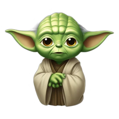 Yoda pouce en l'air sticker
