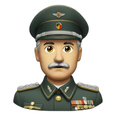 German dictator in 1945 sticker