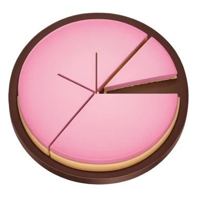 Pie chart pink aesthetic   more sticker