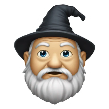 stinky fat wizard sticker