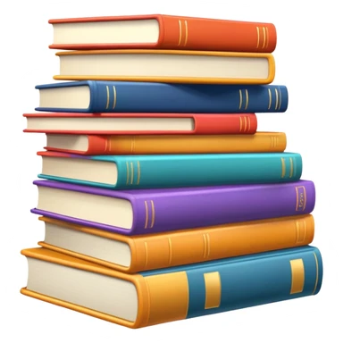 mehrere Bücher sticker