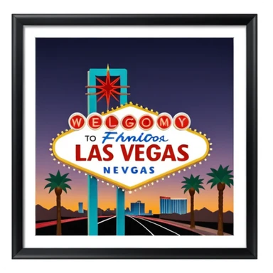 Las vegas sticker