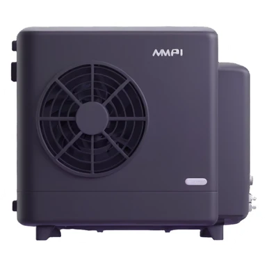 sleek air conditioning unit blowing cold air sticker