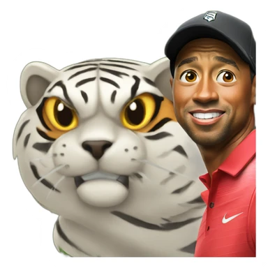 Tiger woods lol sticker