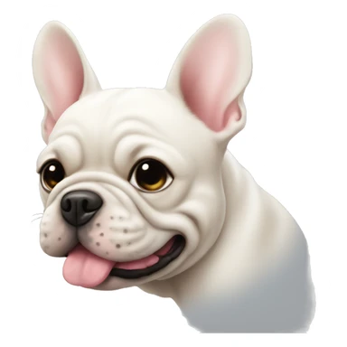 French buldog cute  sticker