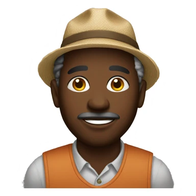 black farmer sticker