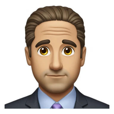 Michael Scott Prison Mike sticker