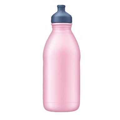 light pink water bottle  sticker
