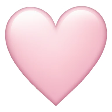 Light pink glitter heart sticker