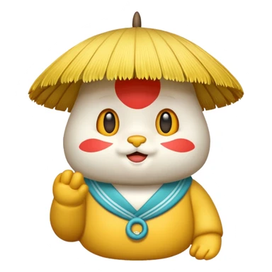 chafaris japonesas ciano sticker