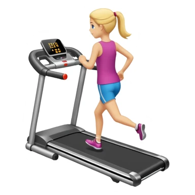 Treadmill sticker