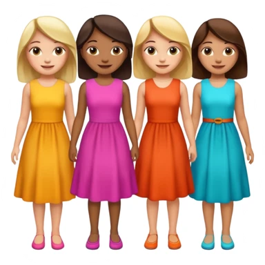 generate me a girls power sticker