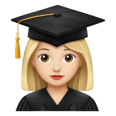 A graduation cap from Denmark sticker