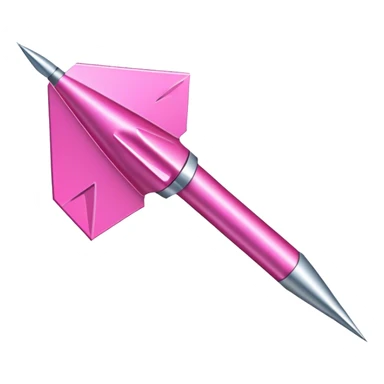 pink dart sticker